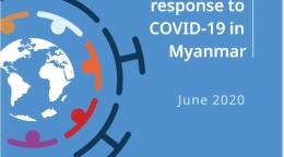 This is a cover of the report which shows a globe in concentric circles in a blue background.