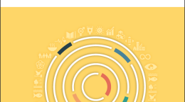 يظهر الغلاف عنوان "خطة الاستجابة الاقتصادية والاجتماعية للعراق" على خلفية بيضاء.