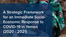 The cover shows an image of an elderly woman crouched on the ground hand-washing dishes, with the title of the report within a dark square overlay in front of the image.