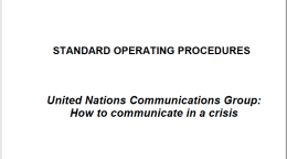 La portada, totalmente blanca, muestra el logotipo de la UNCG sobre el título en inglés.