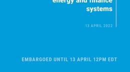 Blue cover of a report.