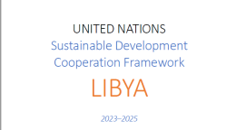 Este documento tiene un fondo blanco y texto azul y negro. El logotipo del equipo de las Naciones Unidas en el país está colocado en la parte superior izquierda de la página.