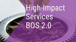 Green Energy Solutions cover with a gear with a plant growing out of it