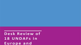 Portada del documento con un fondo azul y morado.