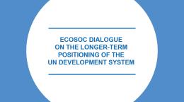 Portada del documento con un fondo azul y el título en inglés dentro de un círculo blanco.