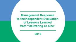 Portada del documento con un fondo azul y verde, y el título en inglés dentro de un círculo blanco.