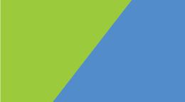 Portada del documento con un fondo azul y verde.