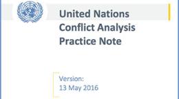 Portada del documento con un fondo blanco y el logo de la ONU en un espacio destacado, que acompaña al título del documento..