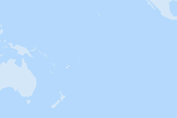 Map view of the Pacific.