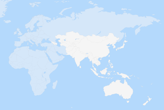 Map of the Asia-Pacific region