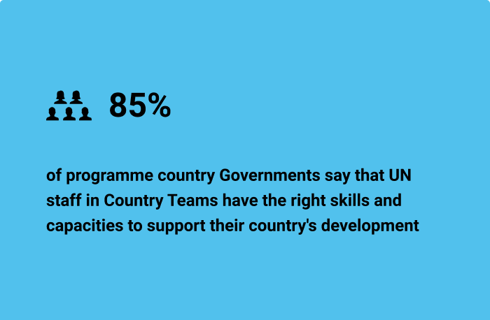 Blue social media card with an icon of the people alongside text.