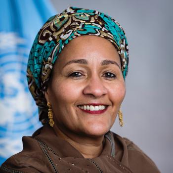 Retrato de Amina Mohamed