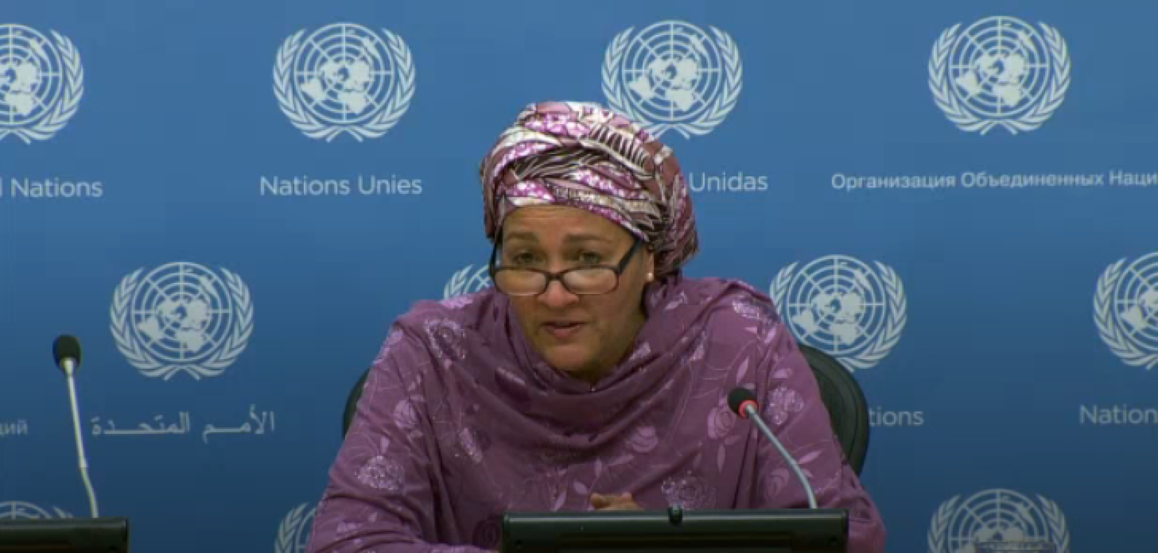 Sesión informativa de la Vicesecretaria General, Amina Mohammed, el 11 de febrero de 2022.