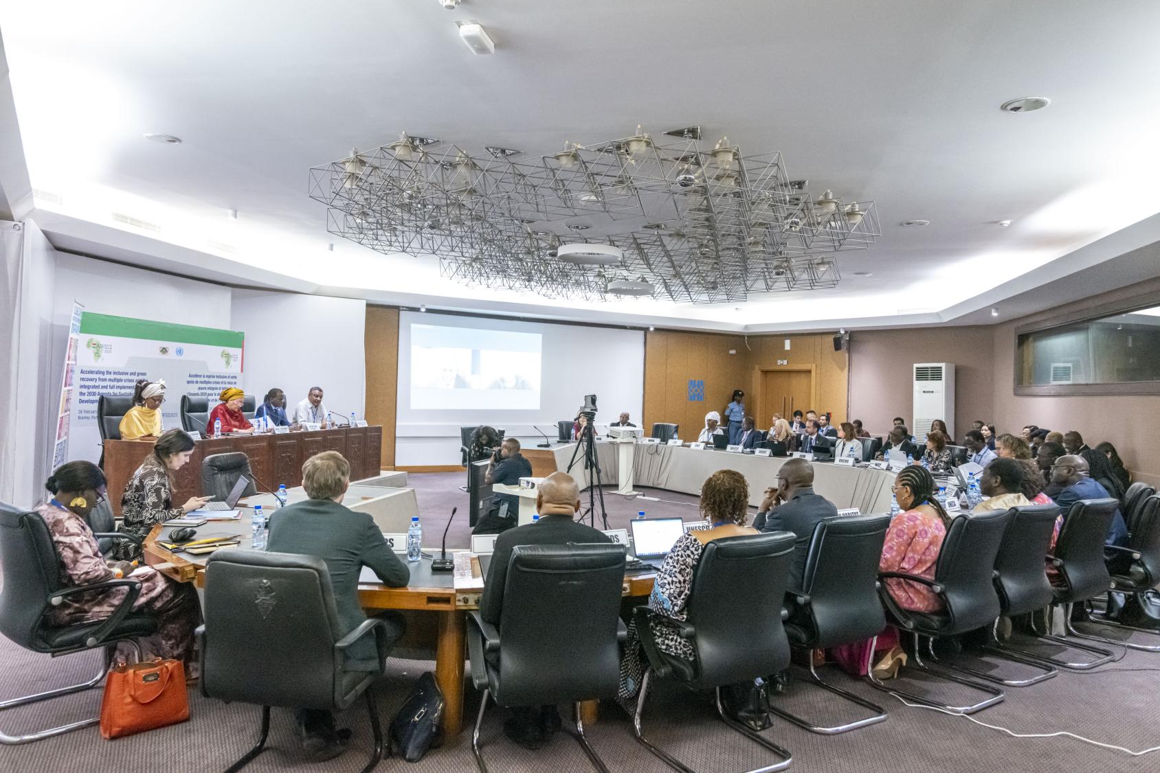 Members of the Regional Collaborative Platform for Africa gather in Niamey, Niger
