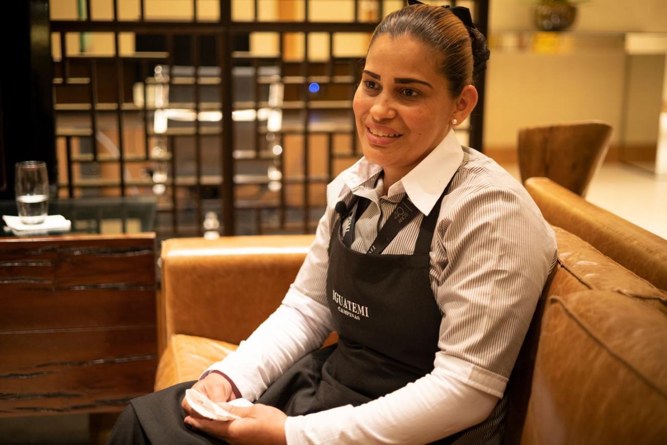 Mariangel, réfugiée