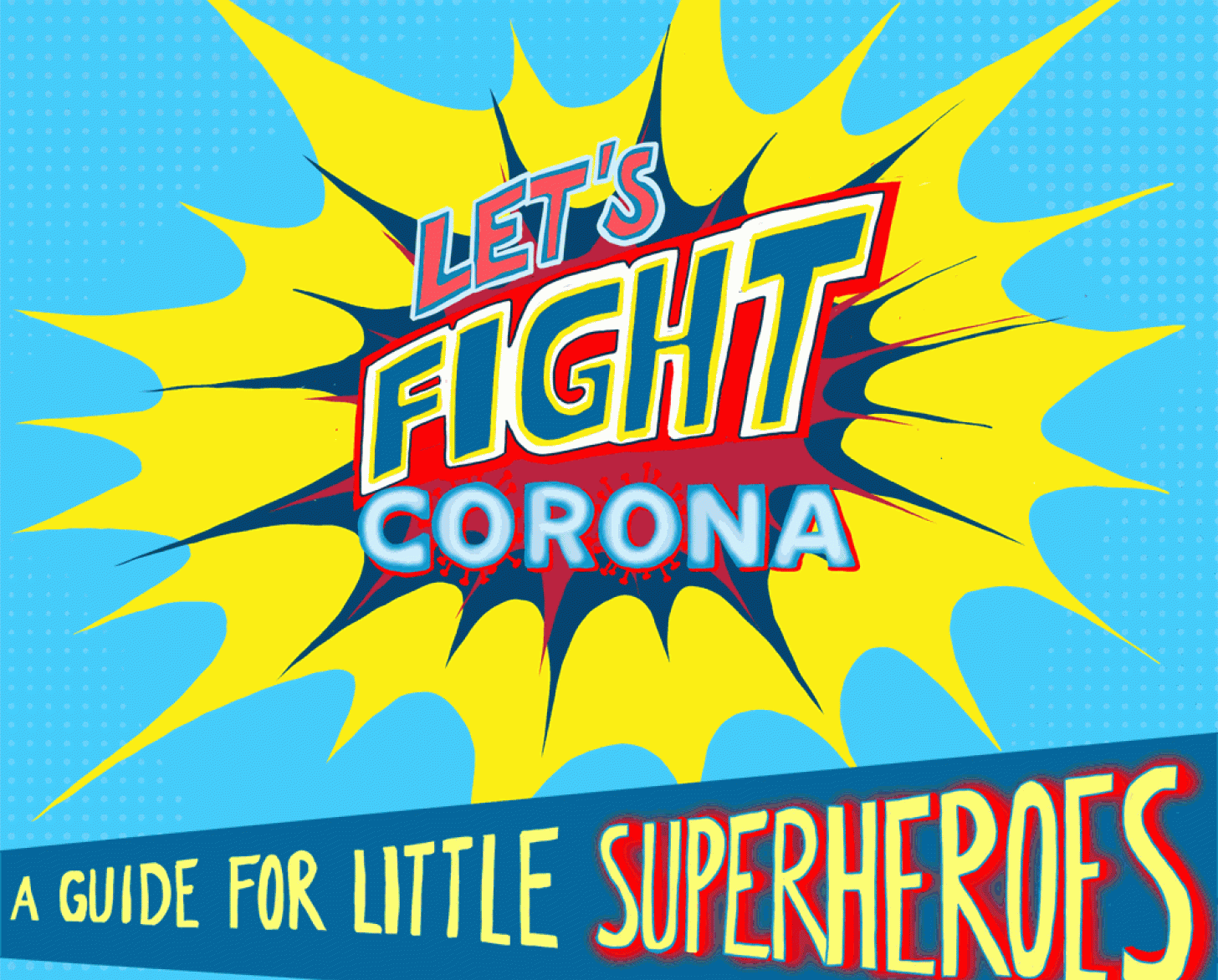 رسم هزلي: دعونا نحارب كورونا!