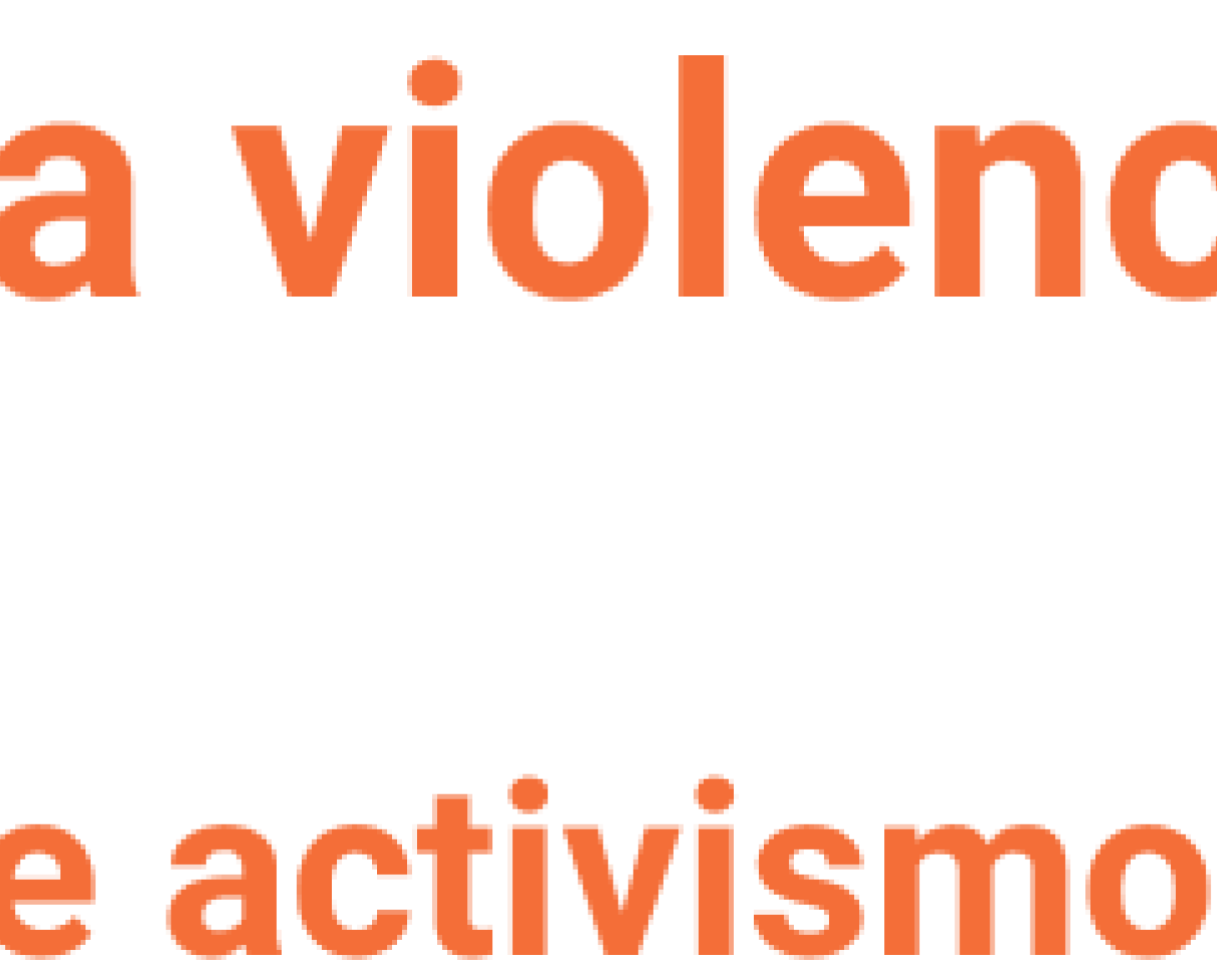 Logotipo de la campaña "Pinta el mundo de Naranja" acompañado por un mensaje que dice "¡Pongamos fin a la violencia contra las mujeres y las niñas YA! #Únete a los #16Días de activismo"