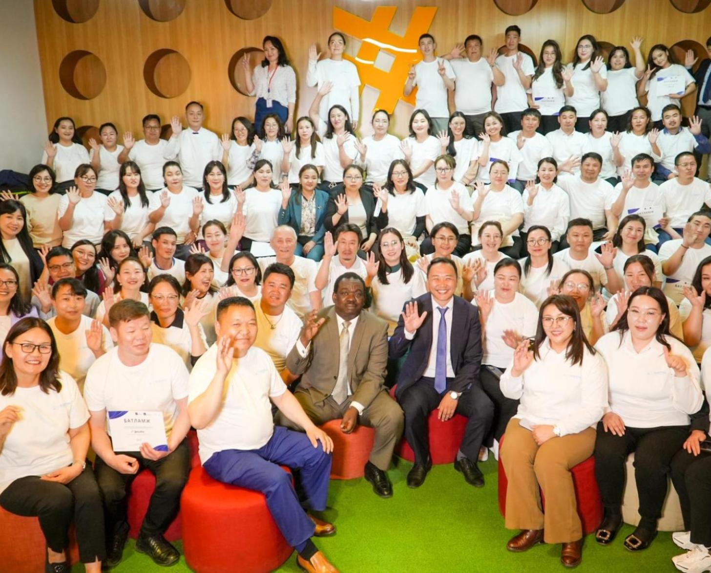 Orientation training for community information workers in Khentii aimag