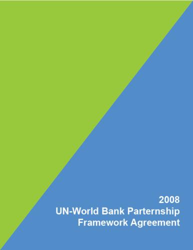 Portada del documento con fondo verde y azul.