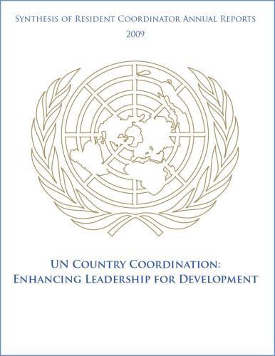 Portada del documento con fondo blanco y el logo de la ONU.