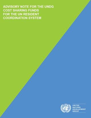 Portada del documento con un fondo azul y verde.