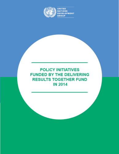 Portada del documento con un fondo azul y verde.