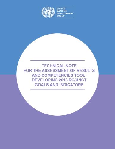 Portada del documento con un fondo azul y morado, y el título en inglés dentro de un círculo blanco.