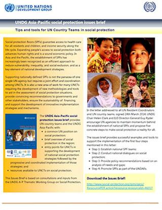 Documento en fondo mostaza con columnas de texto y varias imágenes.