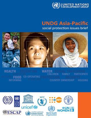 Portada del documento con un fondo azul, un collage de tres fotos y un cintillo blanco con los logos de las organizaciones que colaboran.