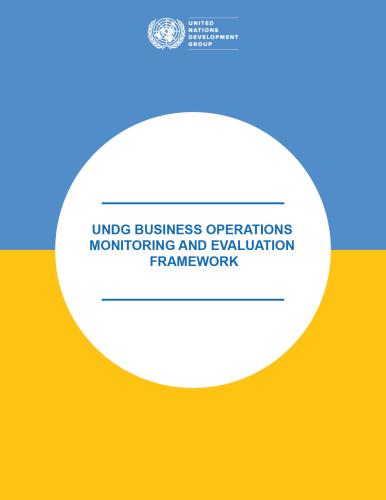 Portada del documento con un fondo azul y amarillo.