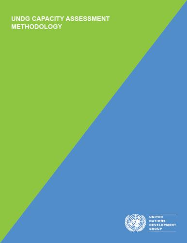 Portada del documento con fondo verde y azul.