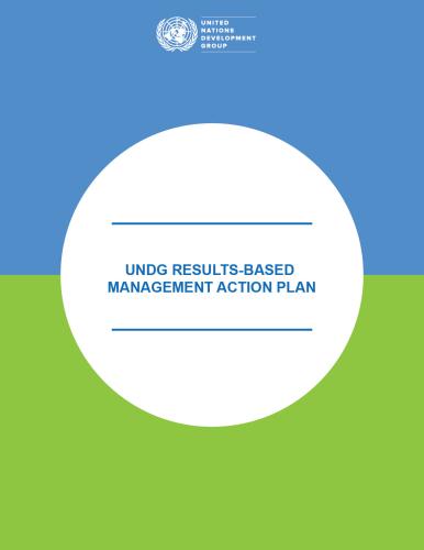 Portada del documento con fondo azul y verde.