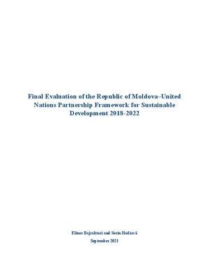 UNDAF / Cooperation Framework Evaluation Report