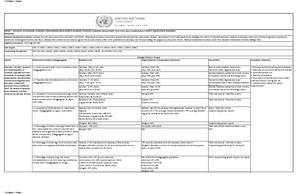 Cooperation Framework (or equivalent)