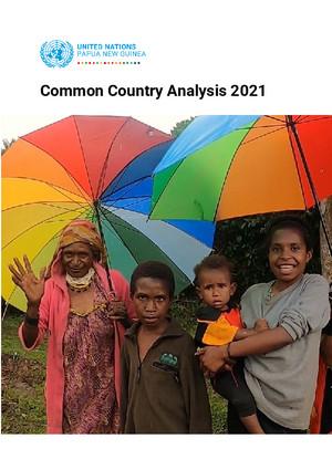 Общий страновой анализ