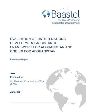 Management response for UNDAF/Cooperation Framework Evaluation